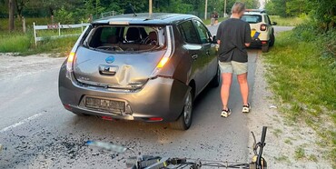 У Здолбунові неповнолітній керманич електросамоката зіткнувся із автомобілем 
